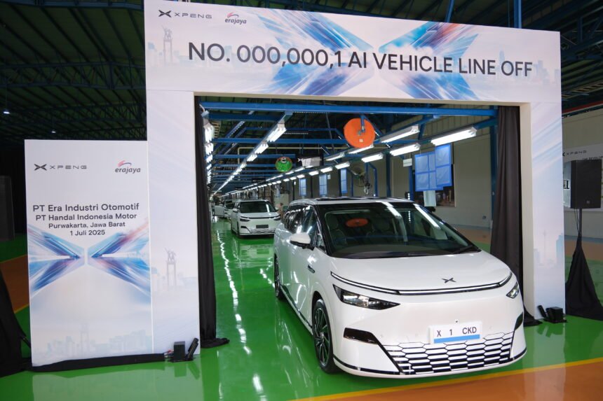 Mobil listrik Xpeng X9