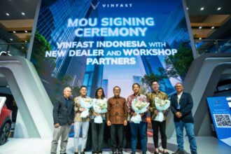 VinFast MoU Signing Ceremony Perluas Jaringan Bengkel di Indonesia