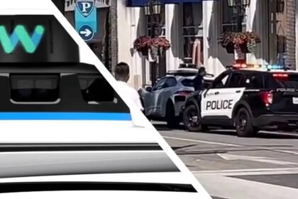 Robotaxi Waymo dihentikan Polisi