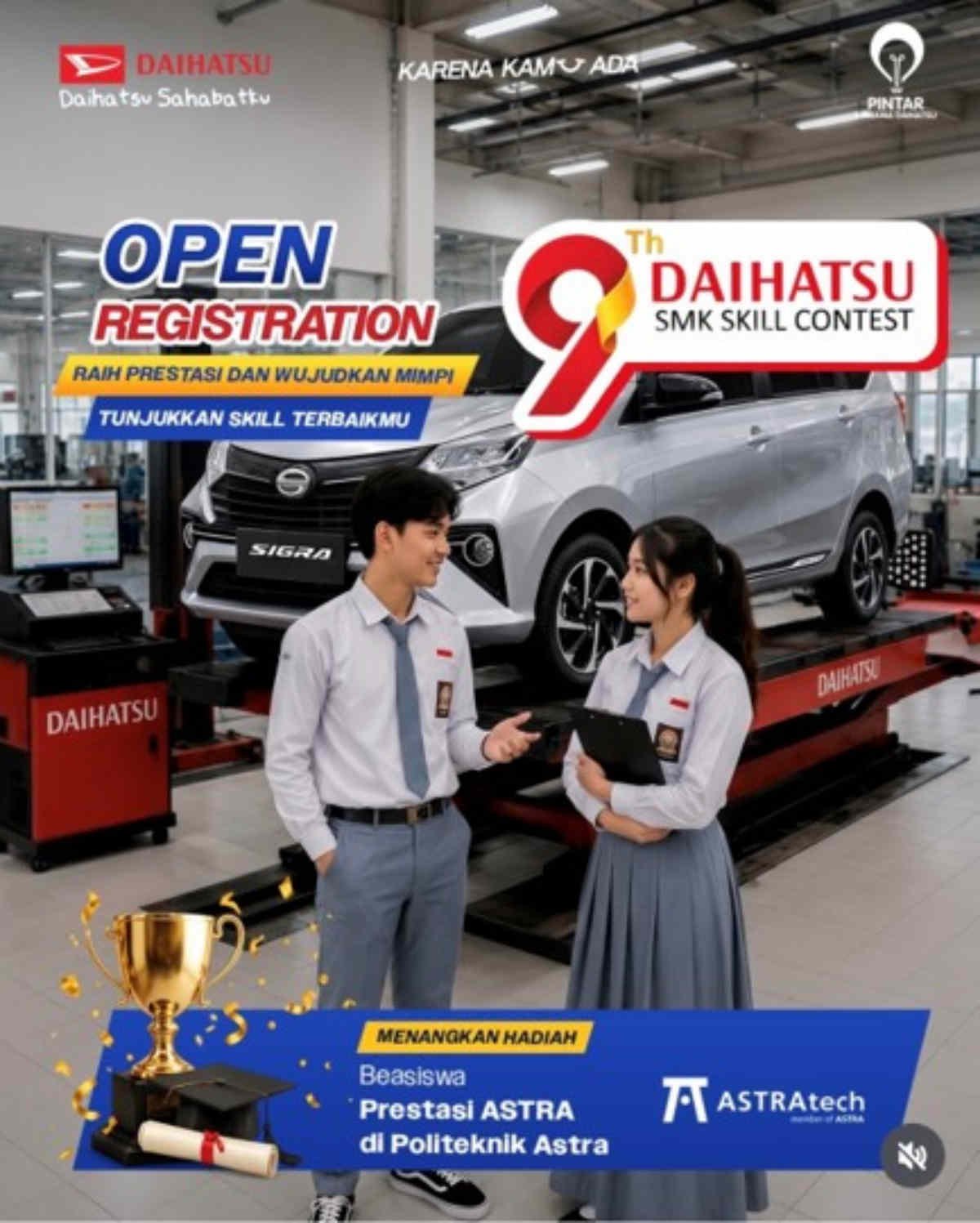Daihatsu national smk skill contest