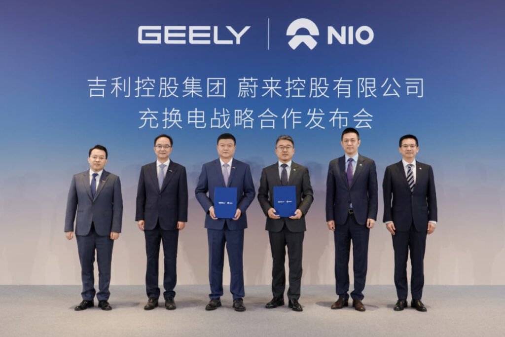 Kolaborasi Geely x Nio