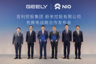 Kolaborasi Geely x Nio