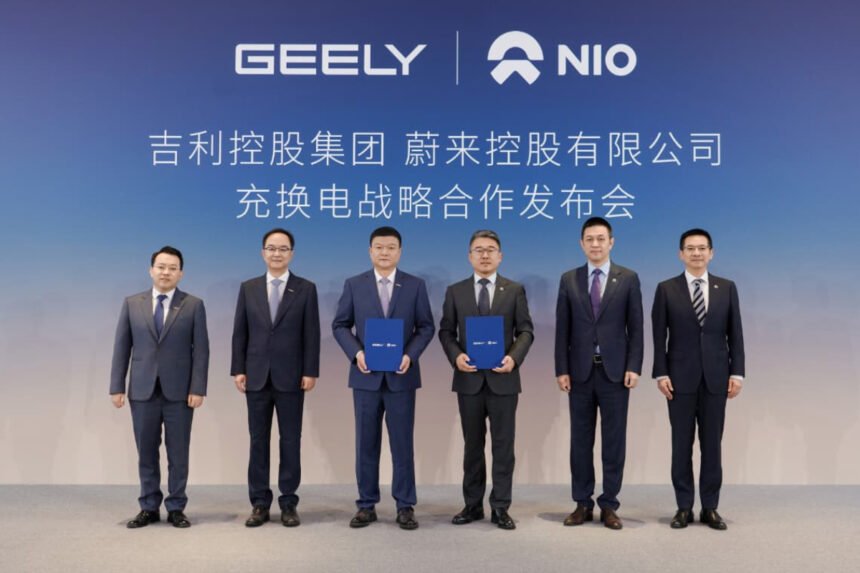 Kolaborasi Geely x Nio